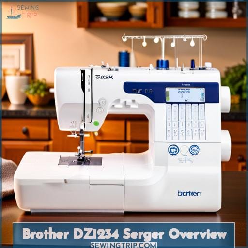 Brother DZ1234 Serger Overview Brother DZ1234 Serger Overview