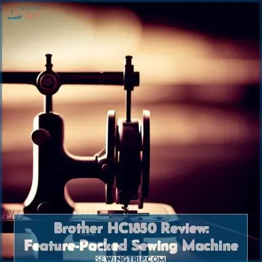 brother hc1850 sewing machine review