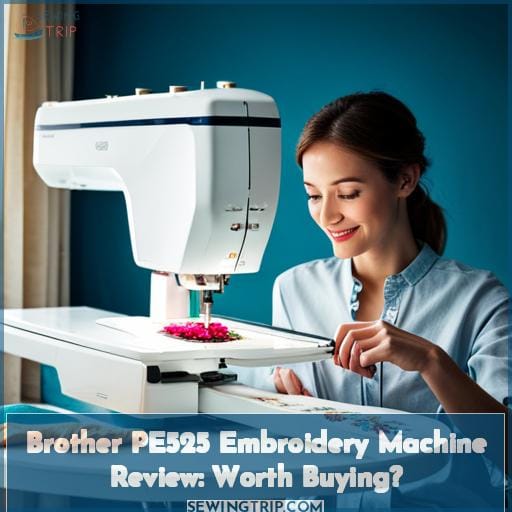 Brother PE525 Embroidery Machine Review Worth Buying?