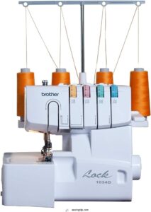 10 Best Serger Machines for Home Sewers to Buy in 2026 1 Brother Serger, 1034D, Heavy-Duty Metal B0000CBK1L