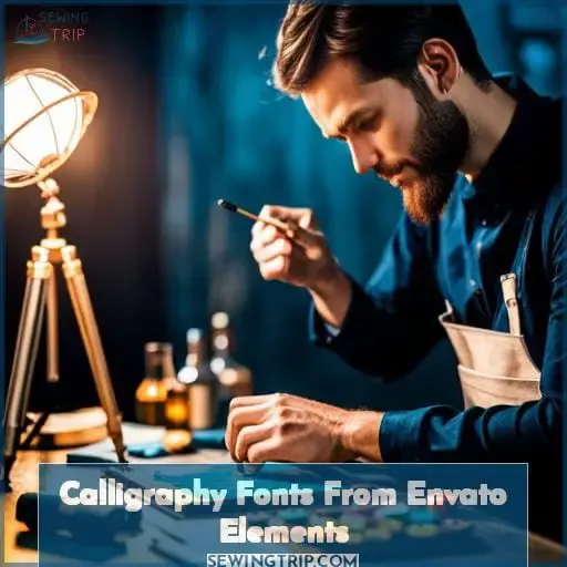 Calligraphy Fonts From Envato Elements