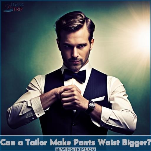 Can a Tailor Make Pants Waist Bigger?