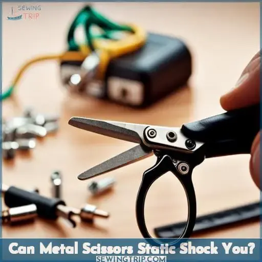 Can Metal Scissors Static Shock You?