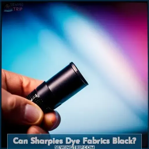 Can Sharpies Dye Fabrics Black?