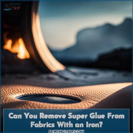 Can You Remove Super Glue From Fabrics With an Iron?