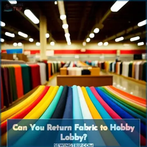 Can You Return Fabric to Hobby Lobby?
