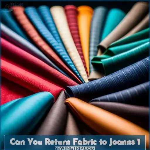 can you return fabric to joanns 1
