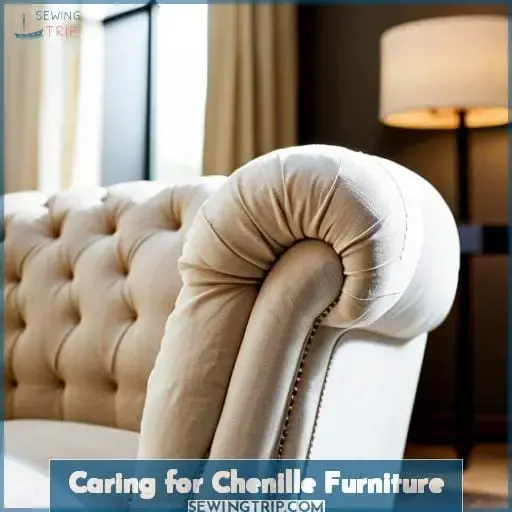 Caring for Chenille Furniture