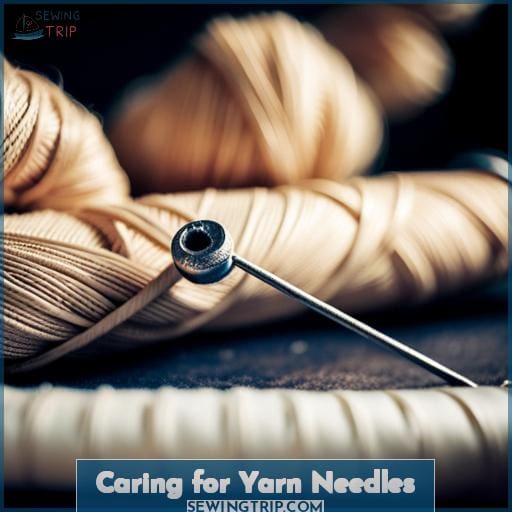 Caring for Yarn Needles