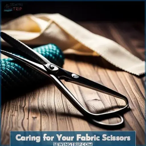 Caring for Your Fabric Scissors