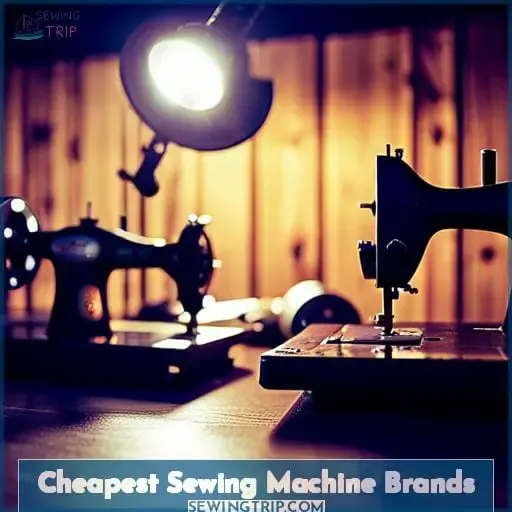 Cheapest Sewing Machine Brands