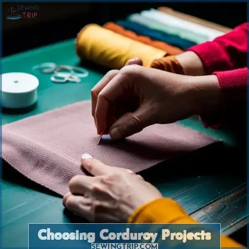Choosing Corduroy Projects