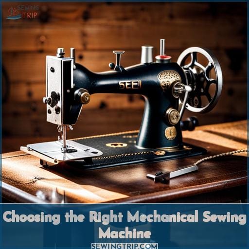 Choosing the Right Mechanical Sewing Machine