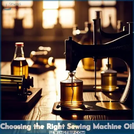 Choosing the Right Sewing Machine Oil
