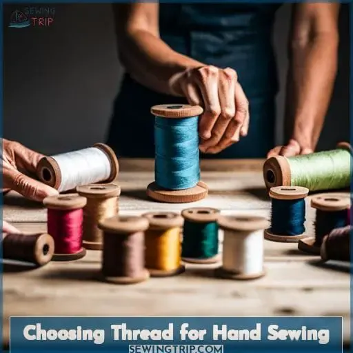 Choosing Thread for Hand Sewing