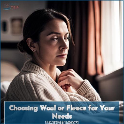 Choosing Wool or Fleece for Your Needs