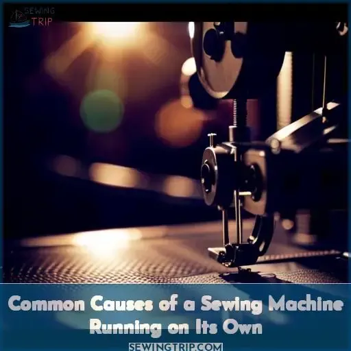 Common Causes of a Sewing Machine Running on Its Own