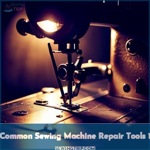 Common Sewing Machine Repair Tools Essential Gear for the Job