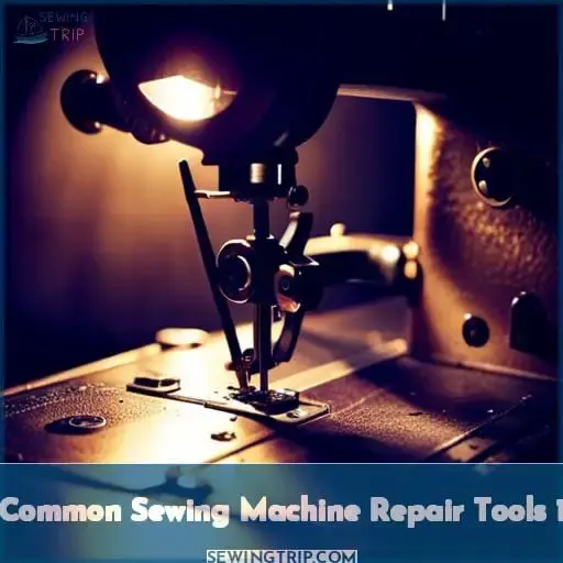 common sewing machine repair tools 1