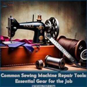 Common Sewing Machine Repair Tools: Essential Gear for the Job 13 common sewing machine repair tools