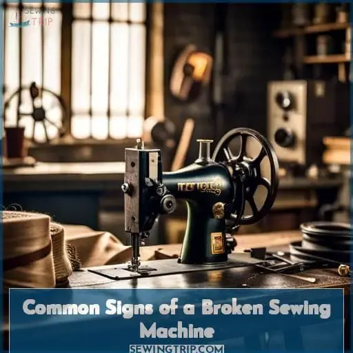 Common Signs of a Broken Sewing Machine
