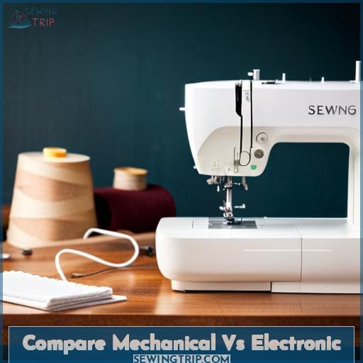 Compare Mechanical Vs Electronic