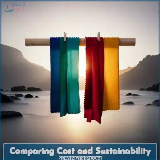 Comparing Cost and Sustainability