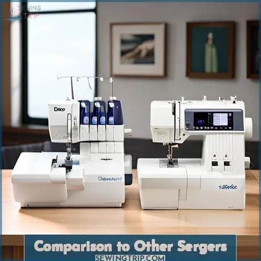 Comparison to Other Sergers