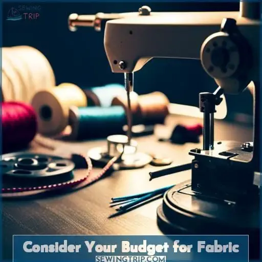 Consider Your Budget for Fabric