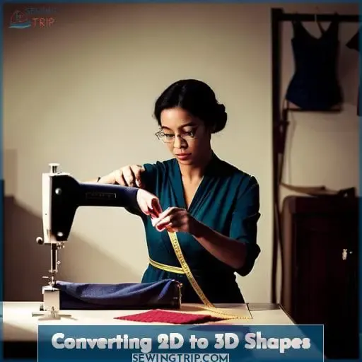 Converting 2D to 3D Shapes