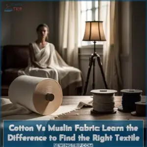 cotton vs muslin difference