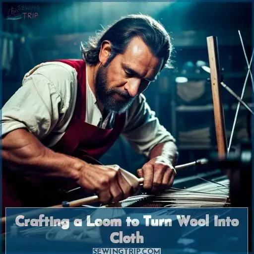 Crafting a Loom to Turn Wool Into Cloth