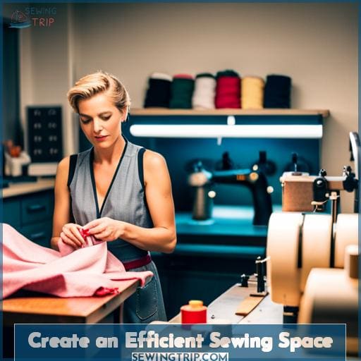 Create an Efficient Sewing Space
