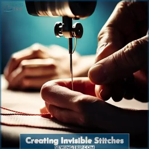 Creating Invisible Stitches