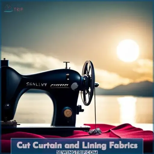 Cut Curtain and Lining Fabrics