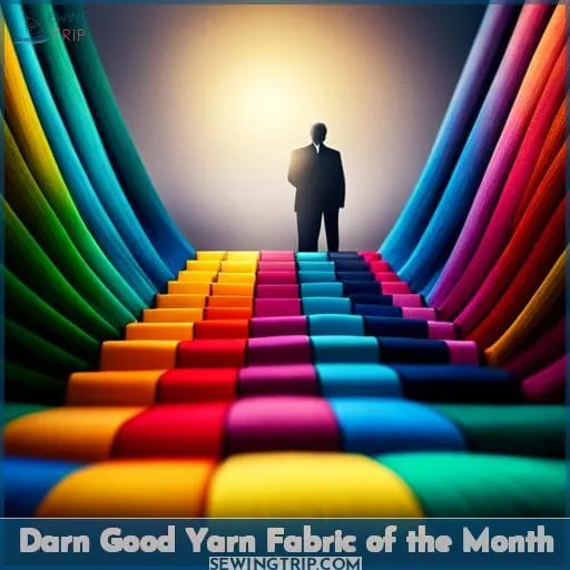 Darn Good Yarn Fabric of the Month