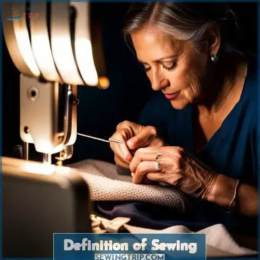 Definition of Sewing