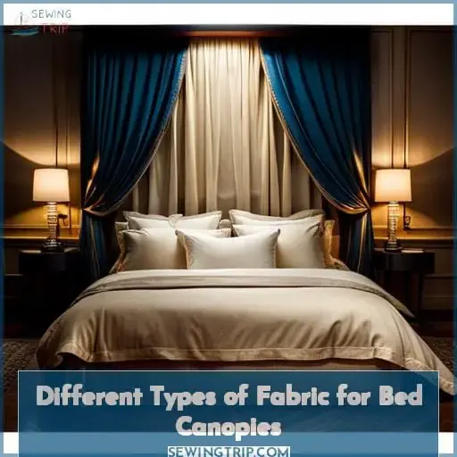 Different Types of Fabric for Bed Canopies