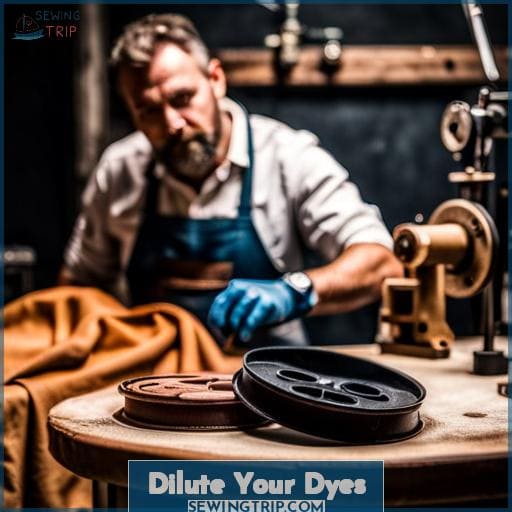 Dilute Your Dyes