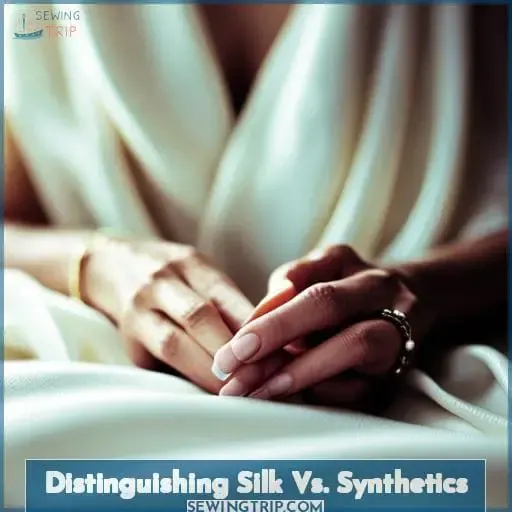 Distinguishing Silk Vs. Synthetics