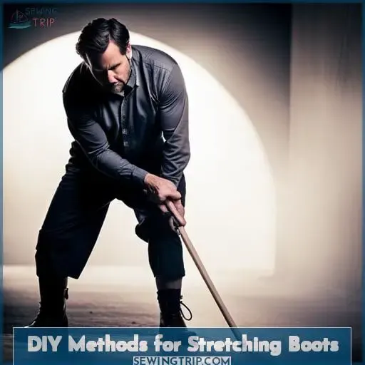 DIY Methods for Stretching Boots