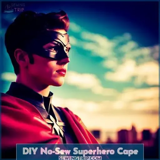 DIY No-Sew Superhero Cape