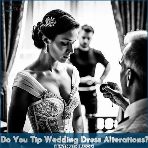 Do You Tip Wedding Dress Alterations?