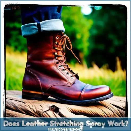 Does Leather Stretching Spray Work?