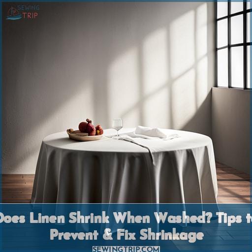 Does Linen Shrink When Washed? Tips to Prevent & Fix Shrinkage