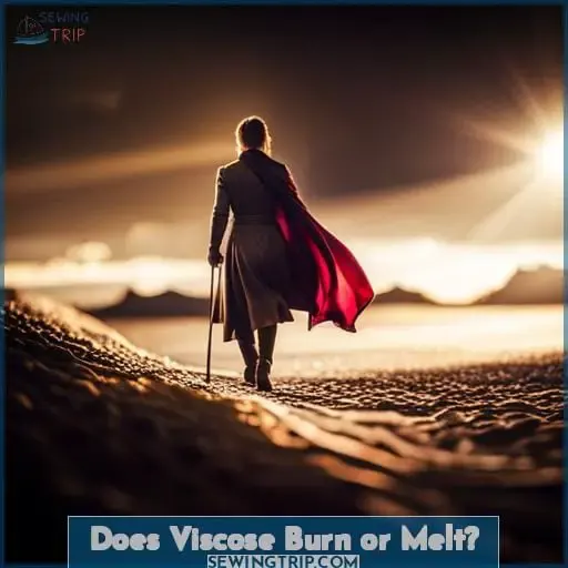 Does Viscose Burn or Melt?