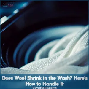 does wool shrink in the wash