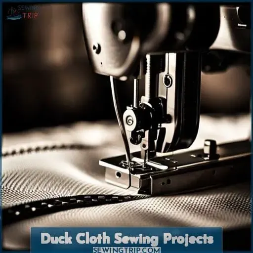 Duck Cloth Sewing Projects