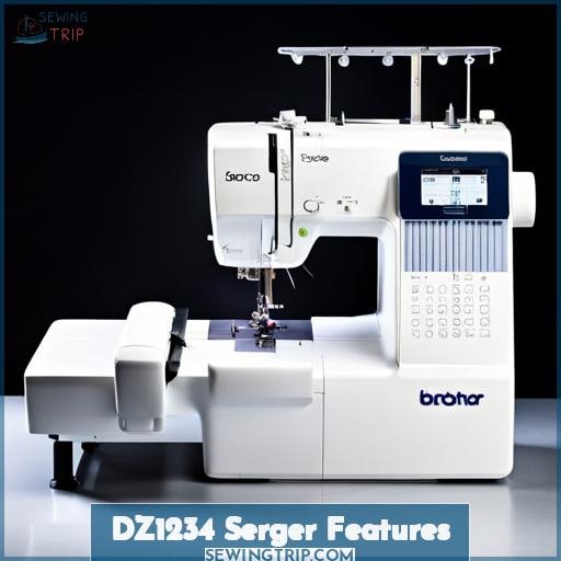 DZ1234 Serger Features DZ1234 Serger Features