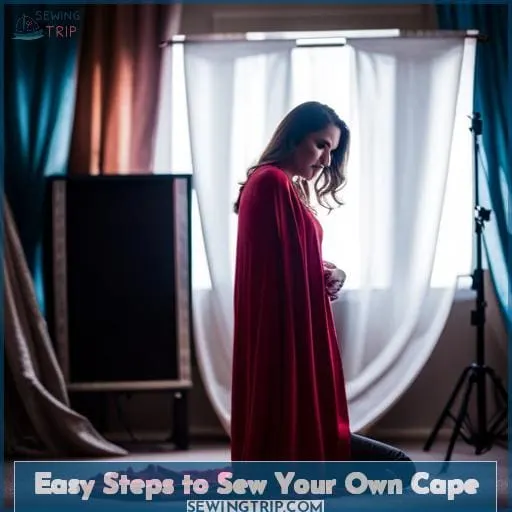 Easy Steps to Sew Your Own Cape